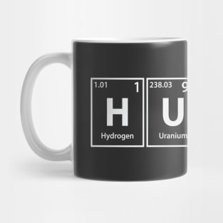 Hunk (H-U-N-K) Periodic Elements Spelling Mug